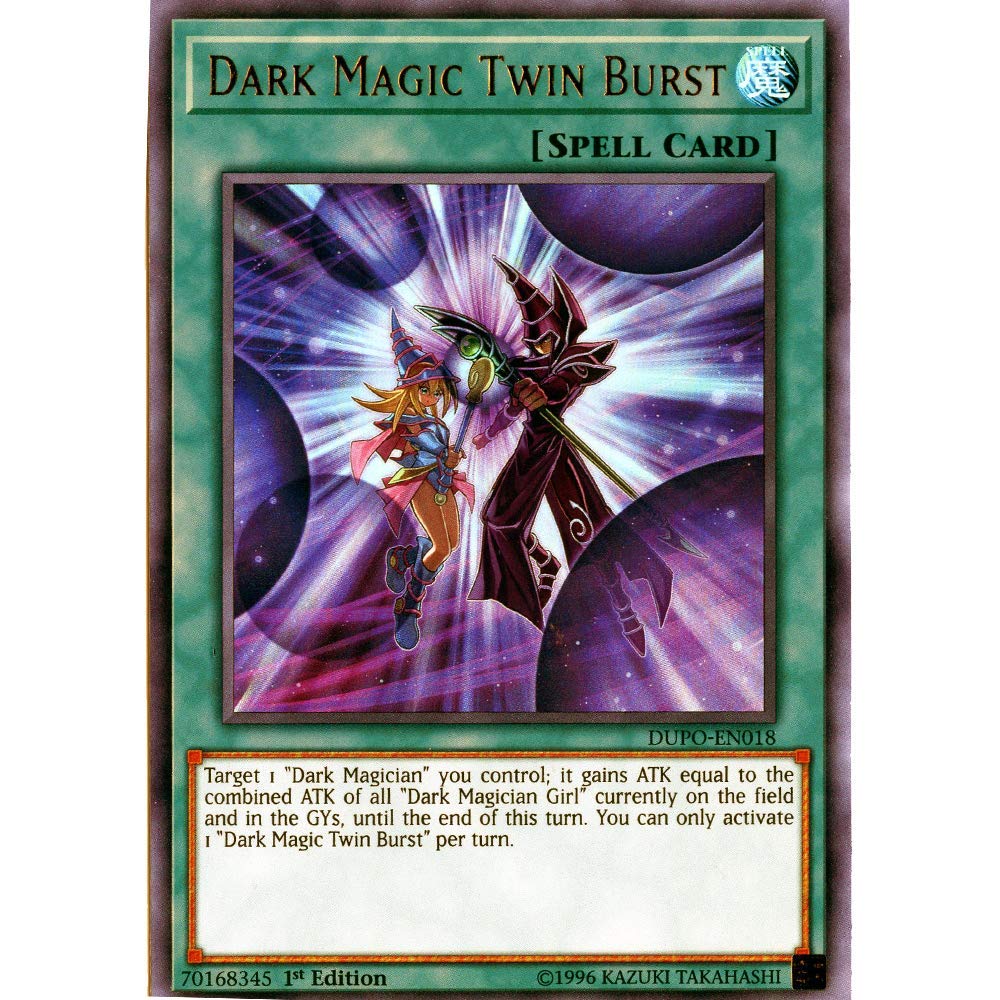 Amazon.com: Dark Magic Twin Burst - DUPO-EN018 - Ultra Rare